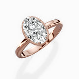 Romantic Solitaire Engagement Ring