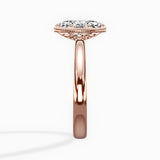 Romantic Solitaire Engagement Ring