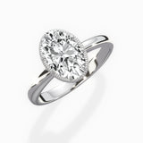 Romantic Solitaire Engagement Ring