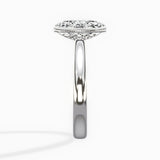 Romantic Solitaire Engagement Ring