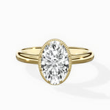 Romantic Solitaire Engagement Ring