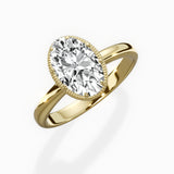 Romantic Solitaire Engagement Ring