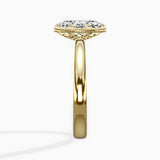 Romantic Solitaire Engagement Ring