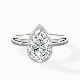 Romantic Solitaire Engagement Ring