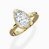 Romantic Solitaire Engagement Ring