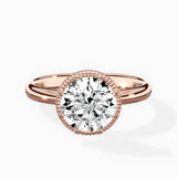 Romantic Solitaire Engagement Ring