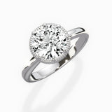 Romantic Solitaire Engagement Ring