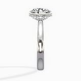 Romantic Solitaire Engagement Ring