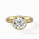 Romantic Solitaire Engagement Ring