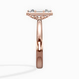 Romantic Solitaire Engagement Ring