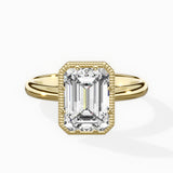 Romantic Solitaire Engagement Ring