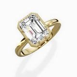 Romantic Solitaire Engagement Ring