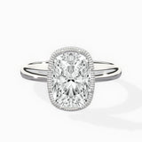 Romantic Solitaire Engagement Ring