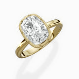 Romantic Solitaire Engagement Ring