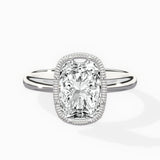 Romantic Solitaire Engagement Ring