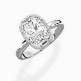 Romantic Solitaire Engagement Ring