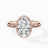 Romantic Solitaire Engagement Ring