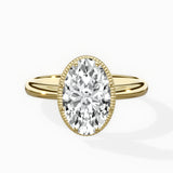 Romantic Solitaire Engagement Ring