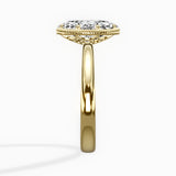Romantic Solitaire Engagement Ring