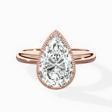 Romantic Solitaire Engagement Ring