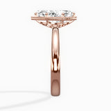 Romantic Solitaire Engagement Ring