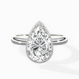 Romantic Solitaire Engagement Ring