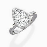 Romantic Solitaire Engagement Ring