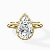 Romantic Solitaire Engagement Ring