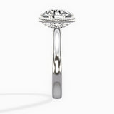 Romantic Solitaire Engagement Ring
