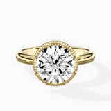 Romantic Solitaire Engagement Ring