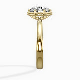 Romantic Solitaire Engagement Ring