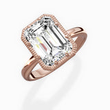 Romantic Solitaire Engagement Ring
