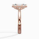 Romantic Solitaire Engagement Ring