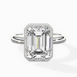 Romantic Solitaire Engagement Ring