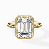 Romantic Solitaire Engagement Ring