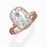 Romantic Solitaire Engagement Ring