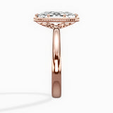 Romantic Solitaire Engagement Ring