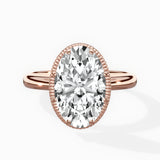 Romantic Solitaire Engagement Ring