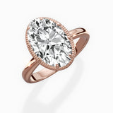 Romantic Solitaire Engagement Ring