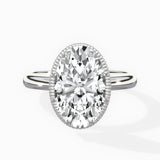 Romantic Solitaire Engagement Ring
