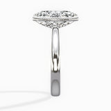 Romantic Solitaire Engagement Ring