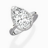 Romantic Solitaire Engagement Ring