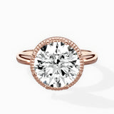 Romantic Solitaire Engagement Ring
