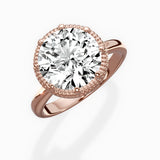Romantic Solitaire Engagement Ring