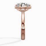 Romantic Solitaire Engagement Ring