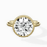 Romantic Solitaire Engagement Ring