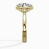 Romantic Solitaire Engagement Ring