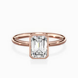 Milgrain Solitaire Engagement Ring