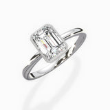 Milgrain Solitaire Engagement Ring