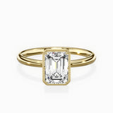 Milgrain Solitaire Engagement Ring